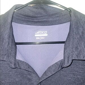 BCG Men's Dark Gray Polo Shirt